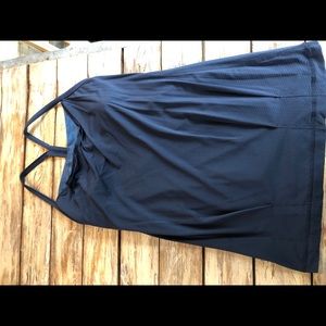 Flash sale.Women’s Lululemon dark blue top SZ 8-10